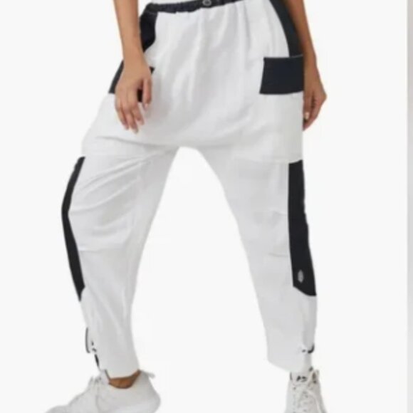 Free People Pants - Free People Movement Tricked Out Colorblock Cargo Pants